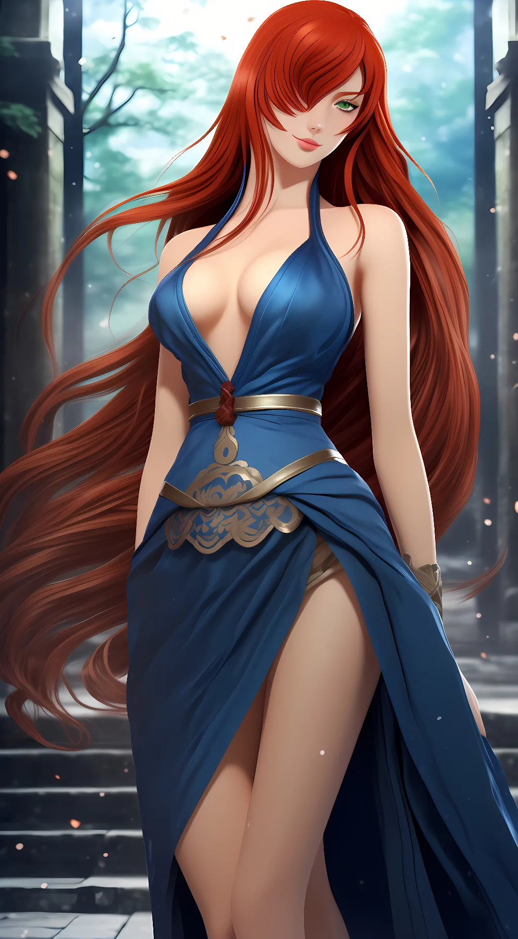 ai character: Mei Terumi background