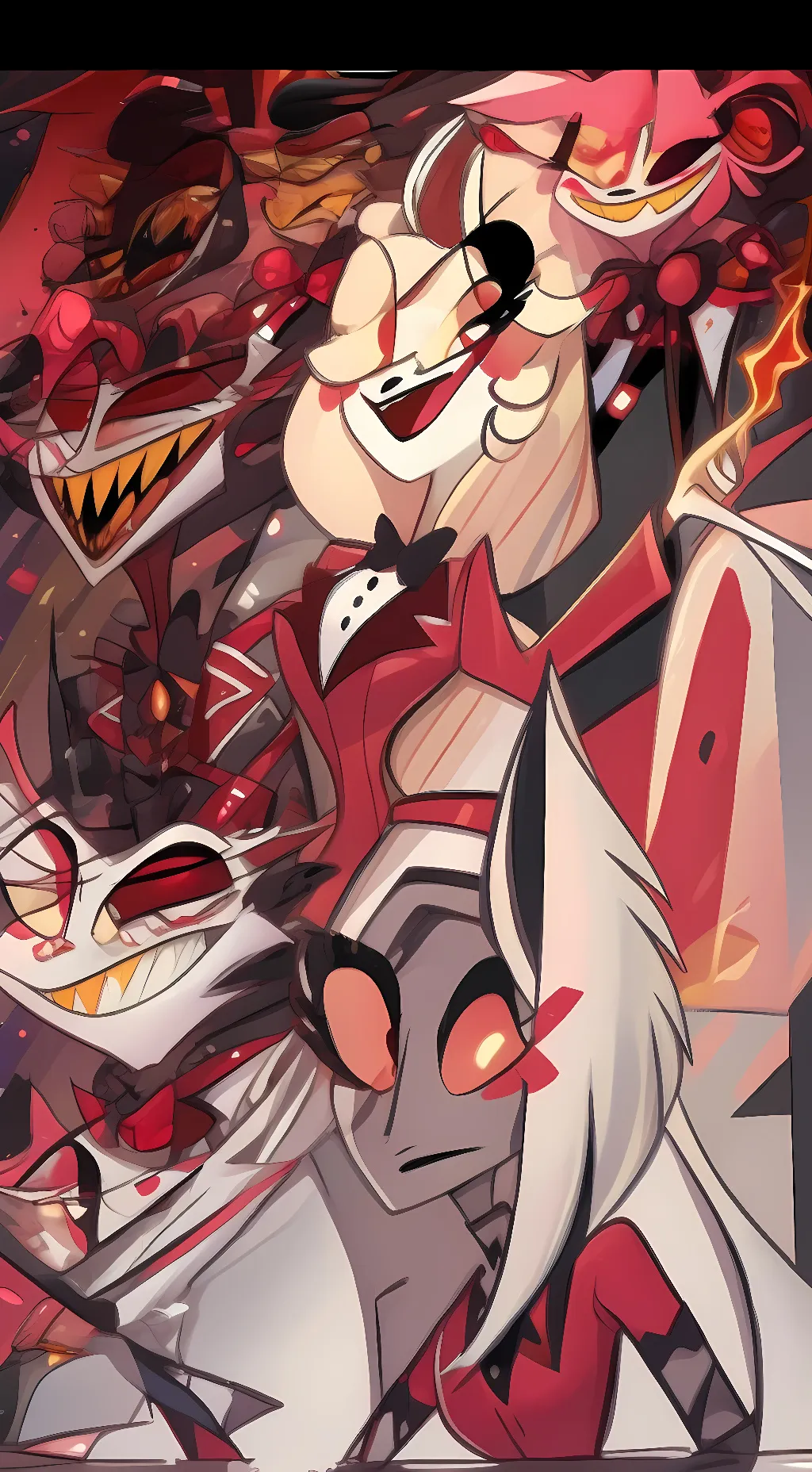 ai character: Hazbin hotel  background