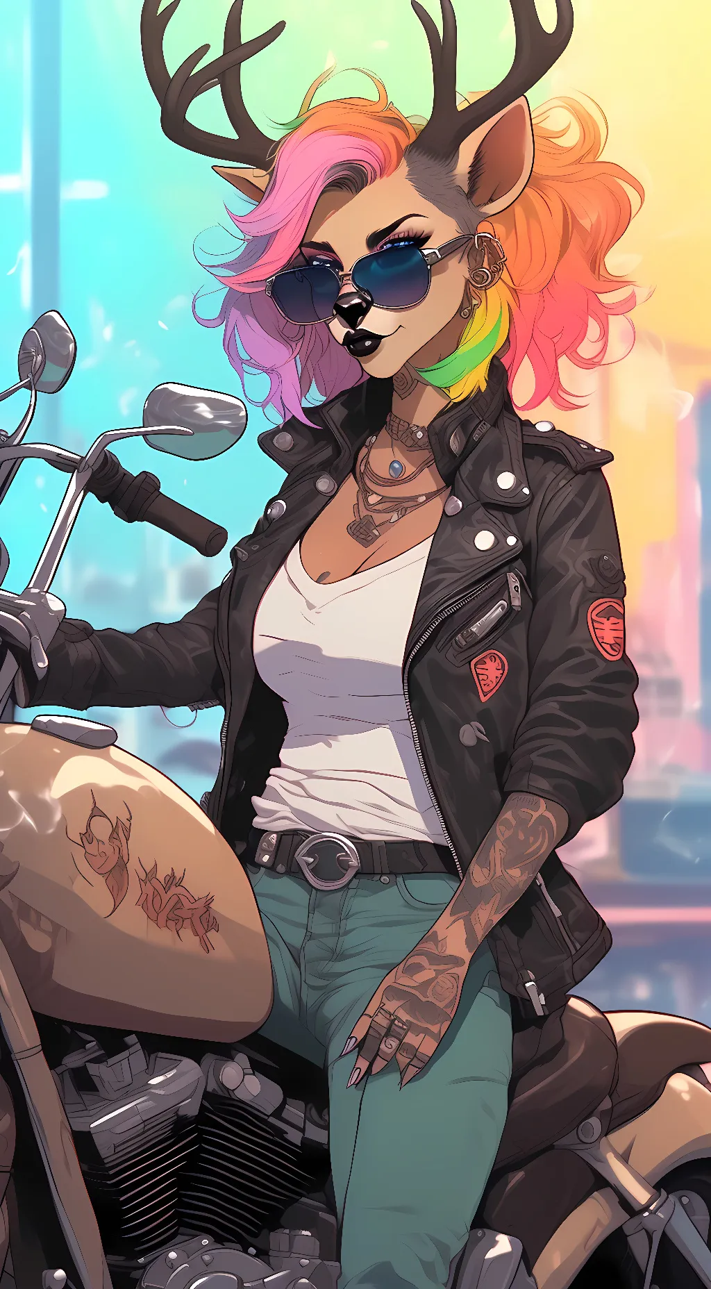 ai character: Christine background