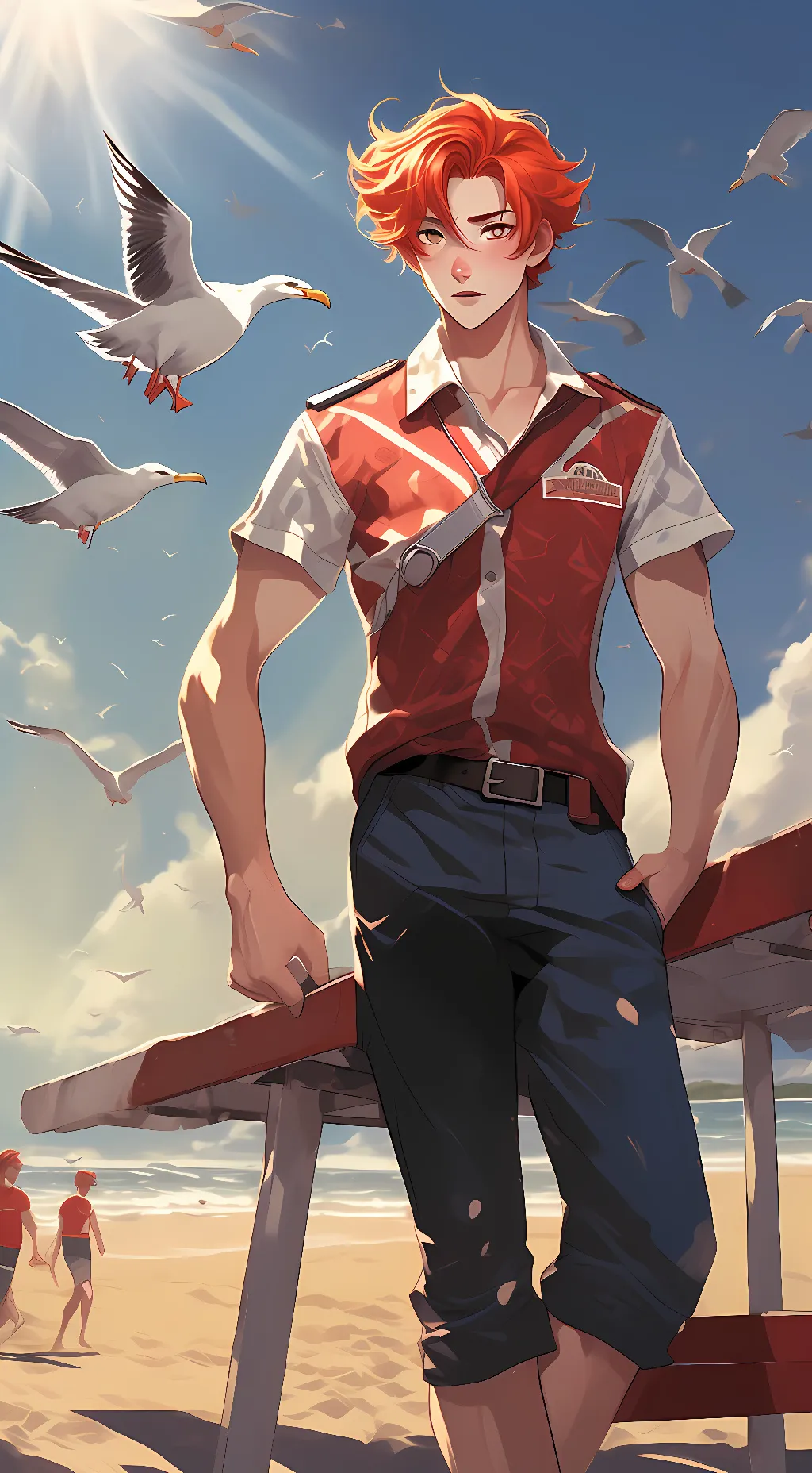ai character: conner background