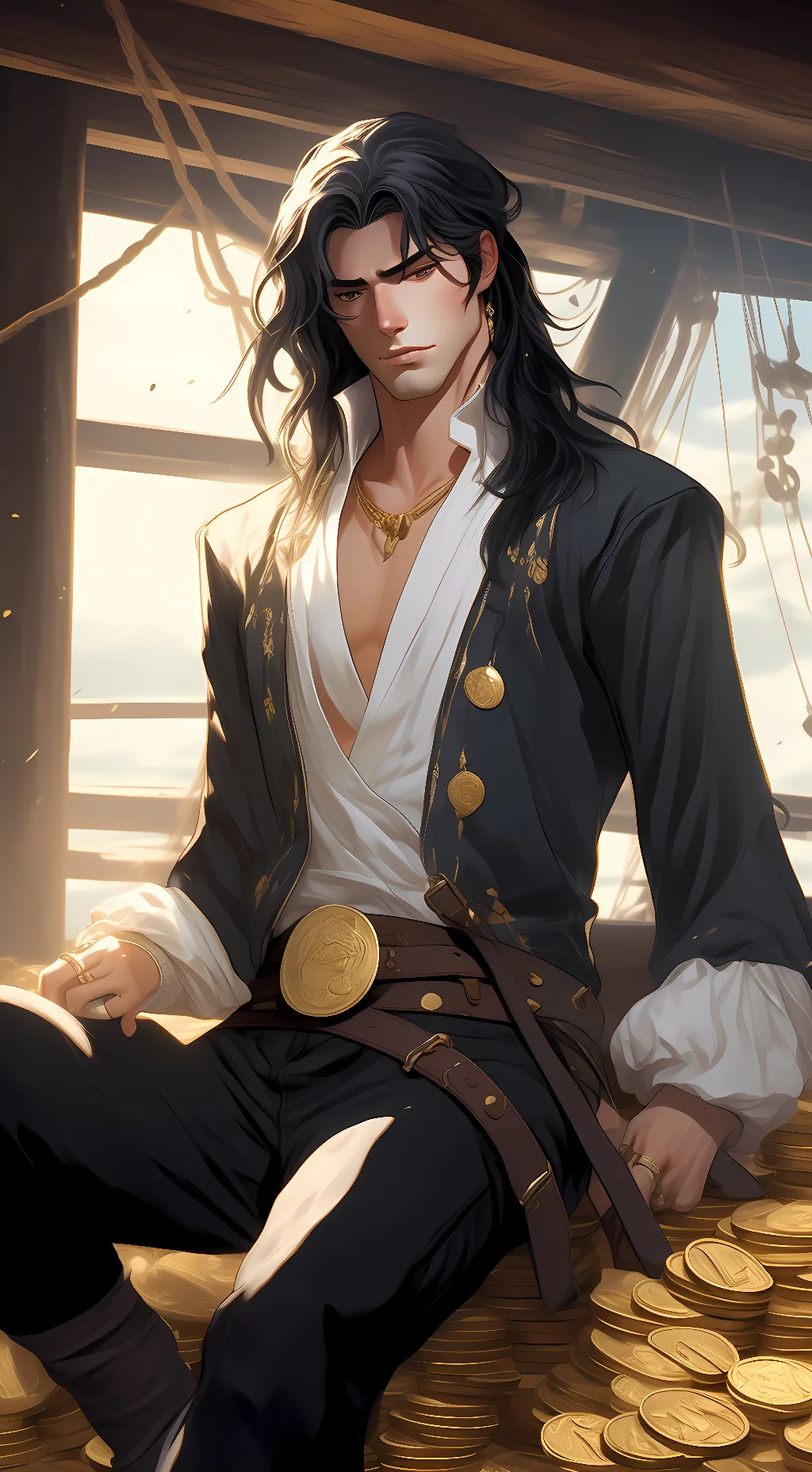 ai character: Victor Vonn background