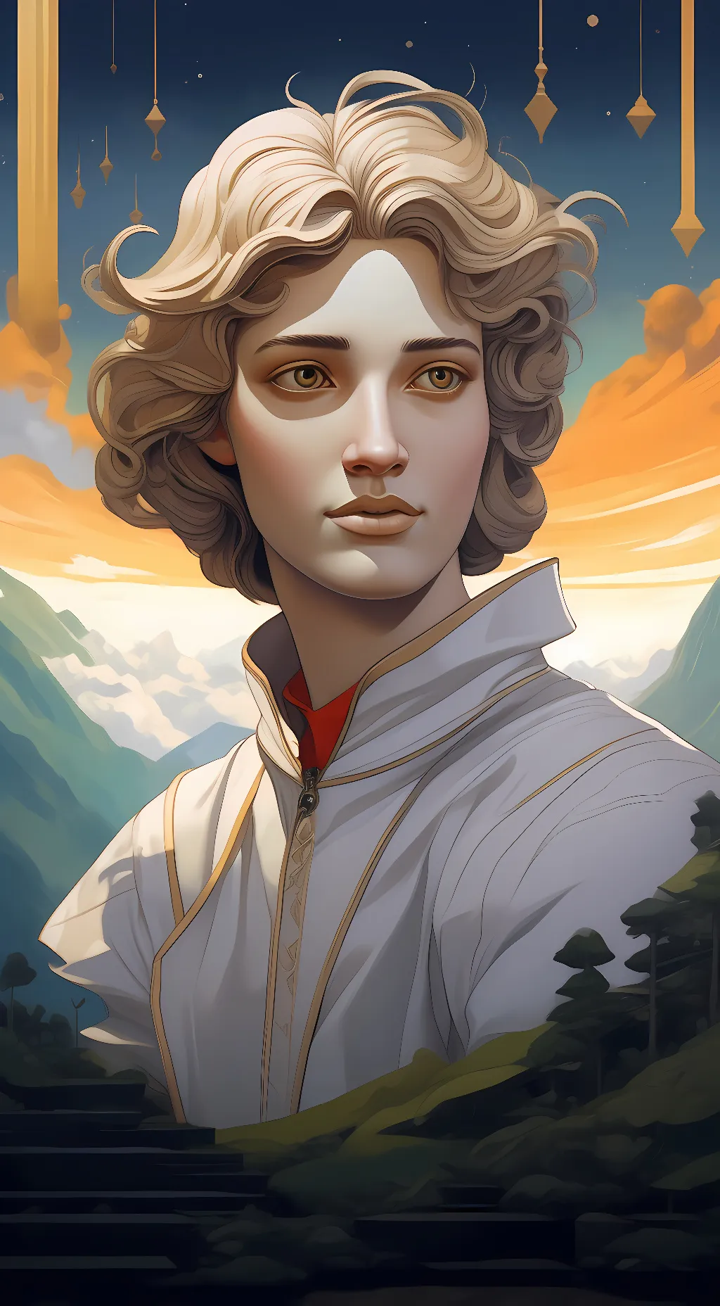ai character: Apollo background