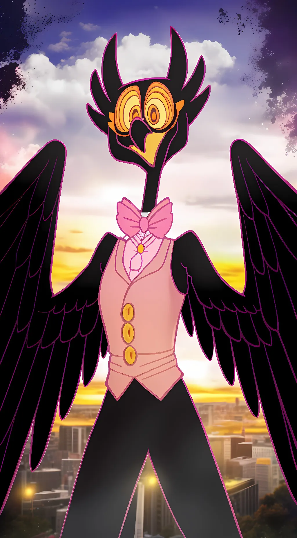 ai character: Barnaby the Owl background