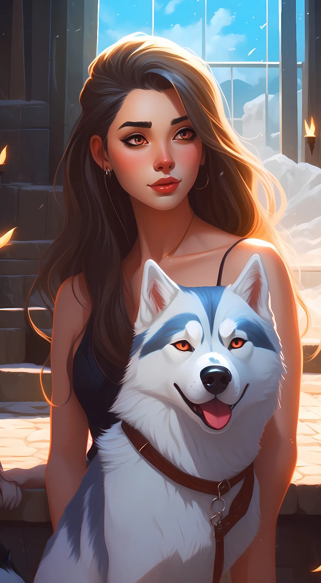 ai character: Ava Martin background
