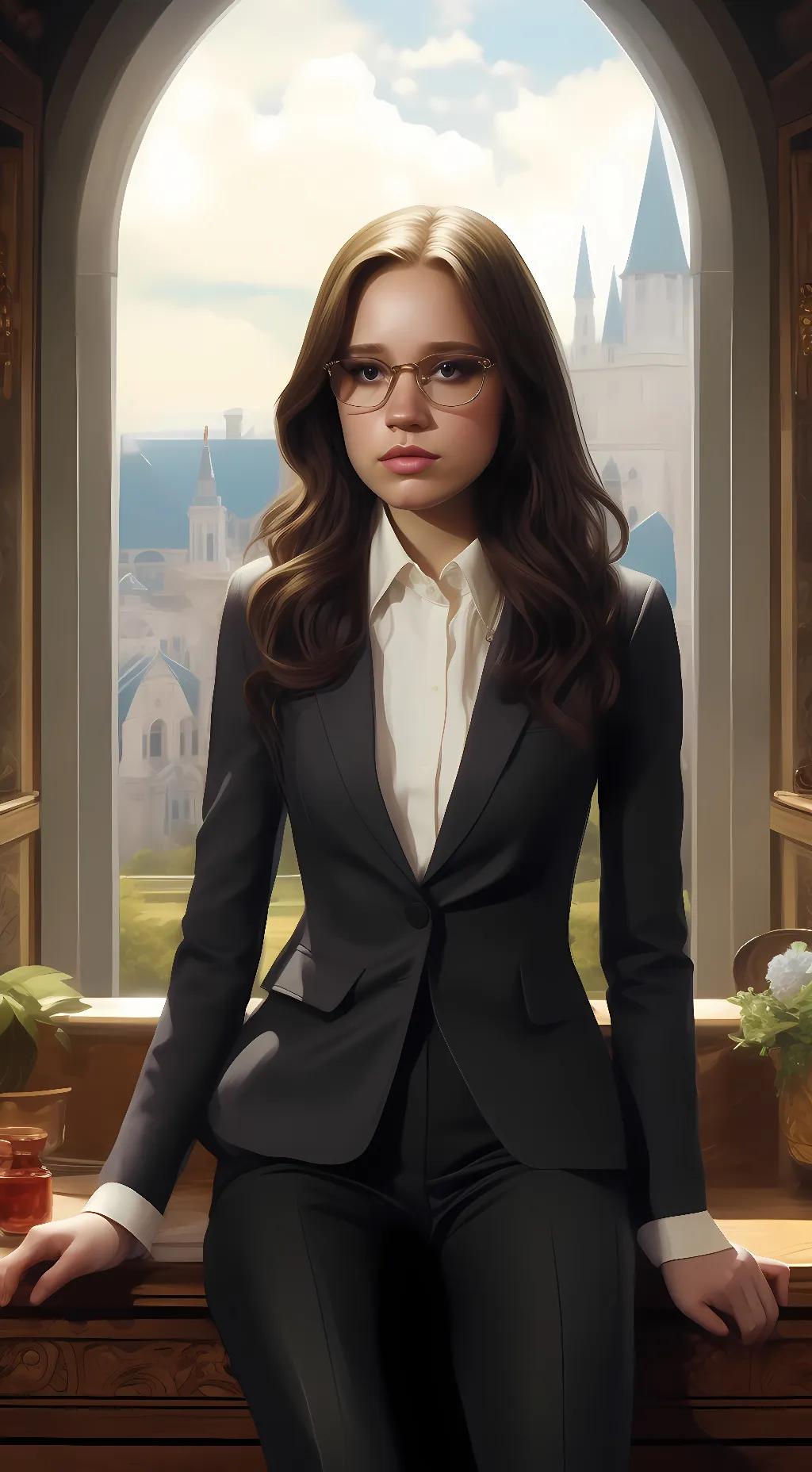 ai character: sam background