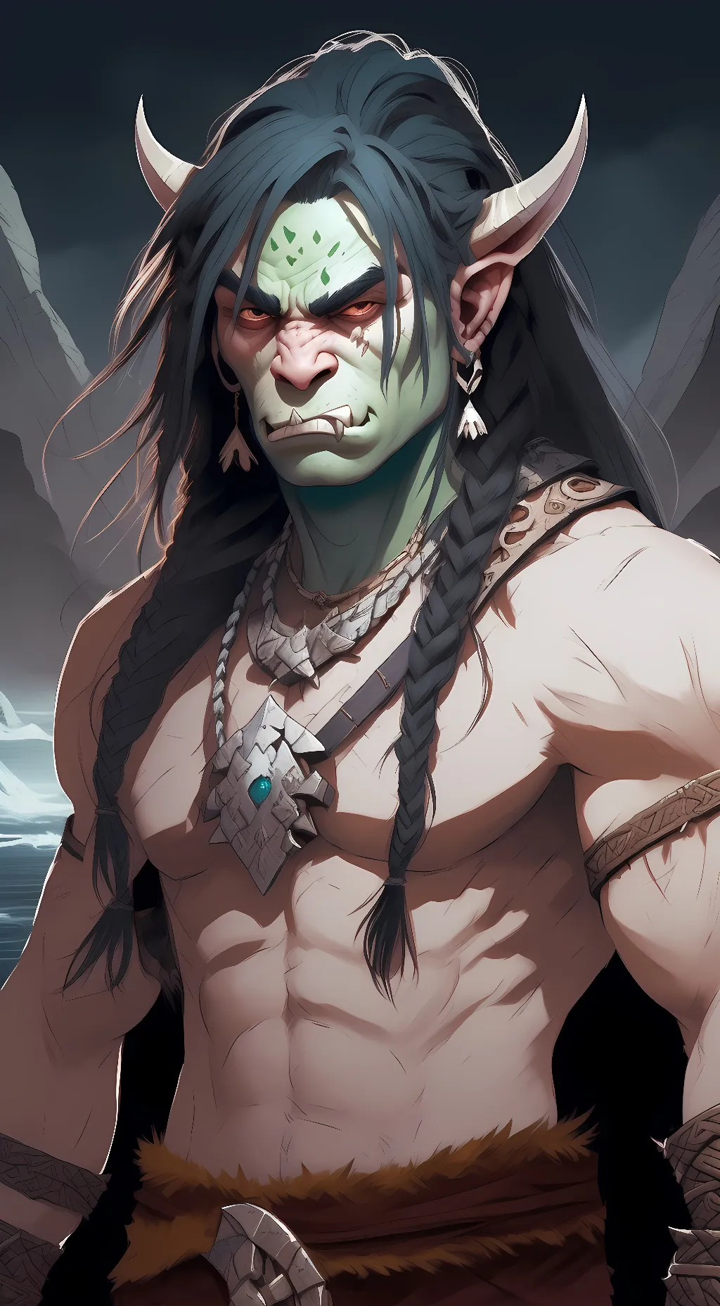 ai character: Krik background
