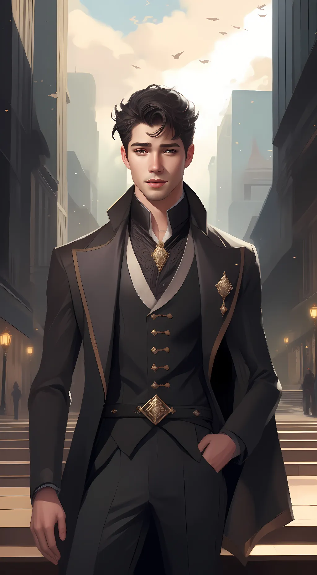 ai character: Alex Vreeke background