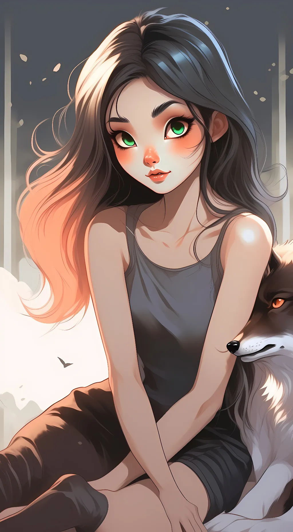 ai character: Lola background
