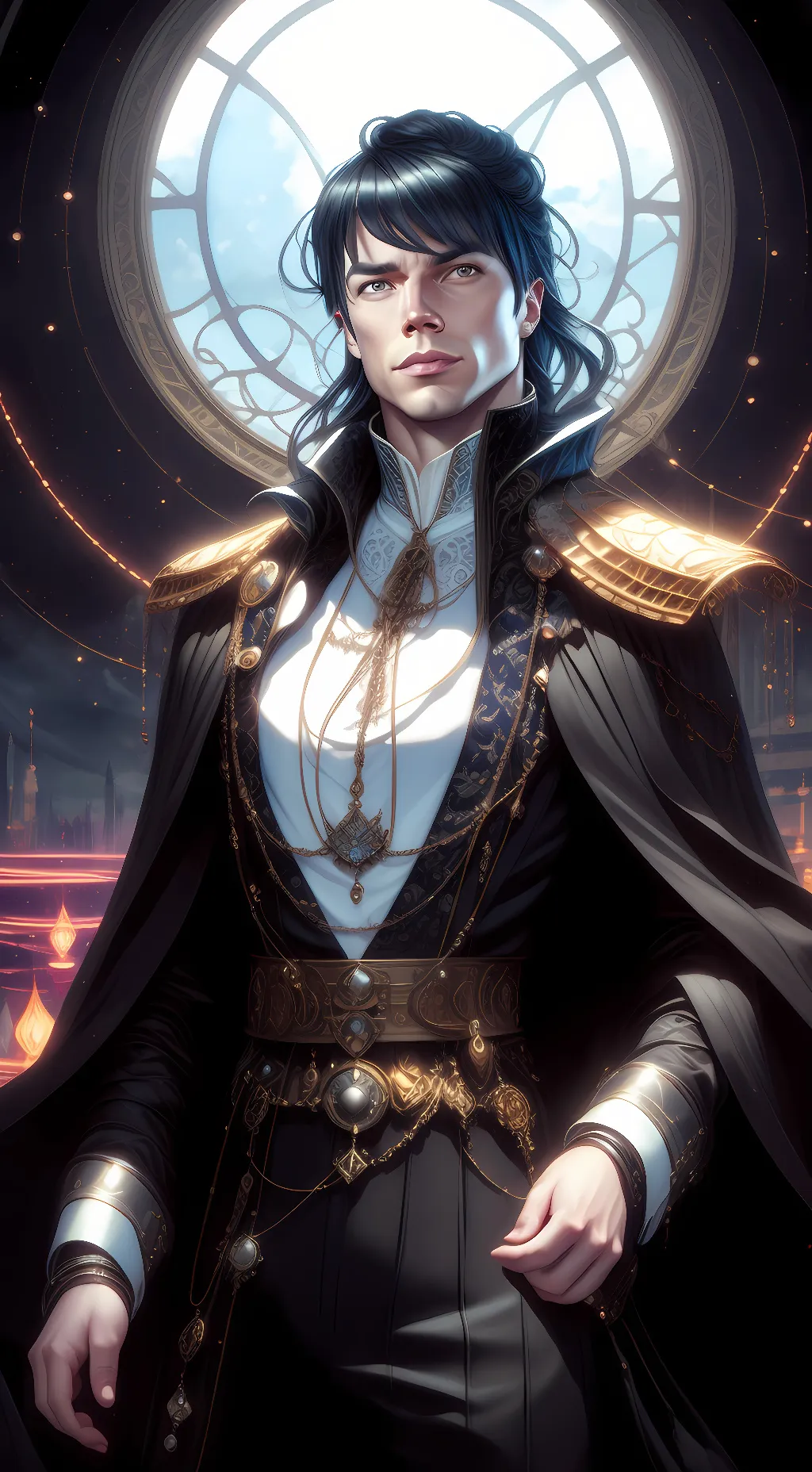 ai character: Grimm background