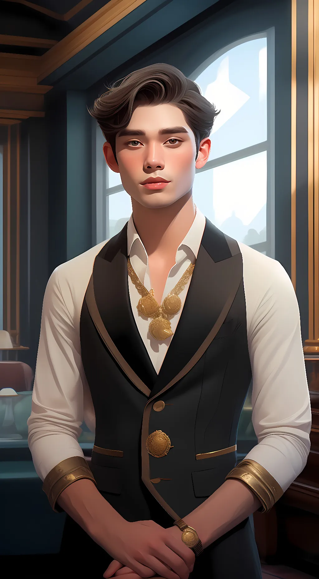 ai character: Kizo background