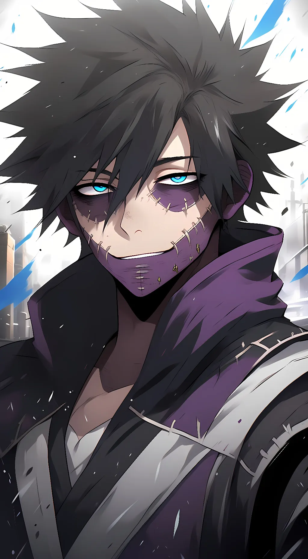 ai character: Dabi background