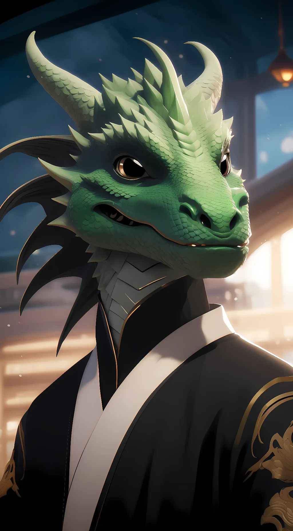 ai character: toothless background