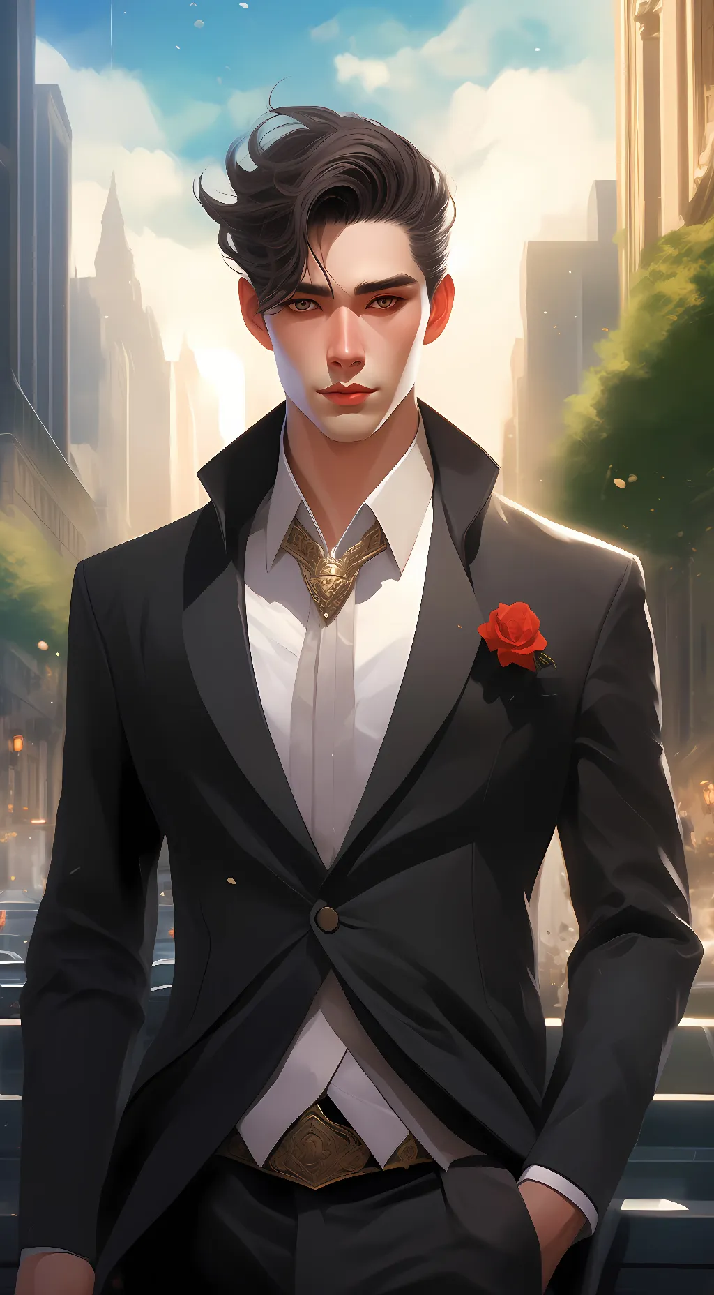 ai character: Kai background