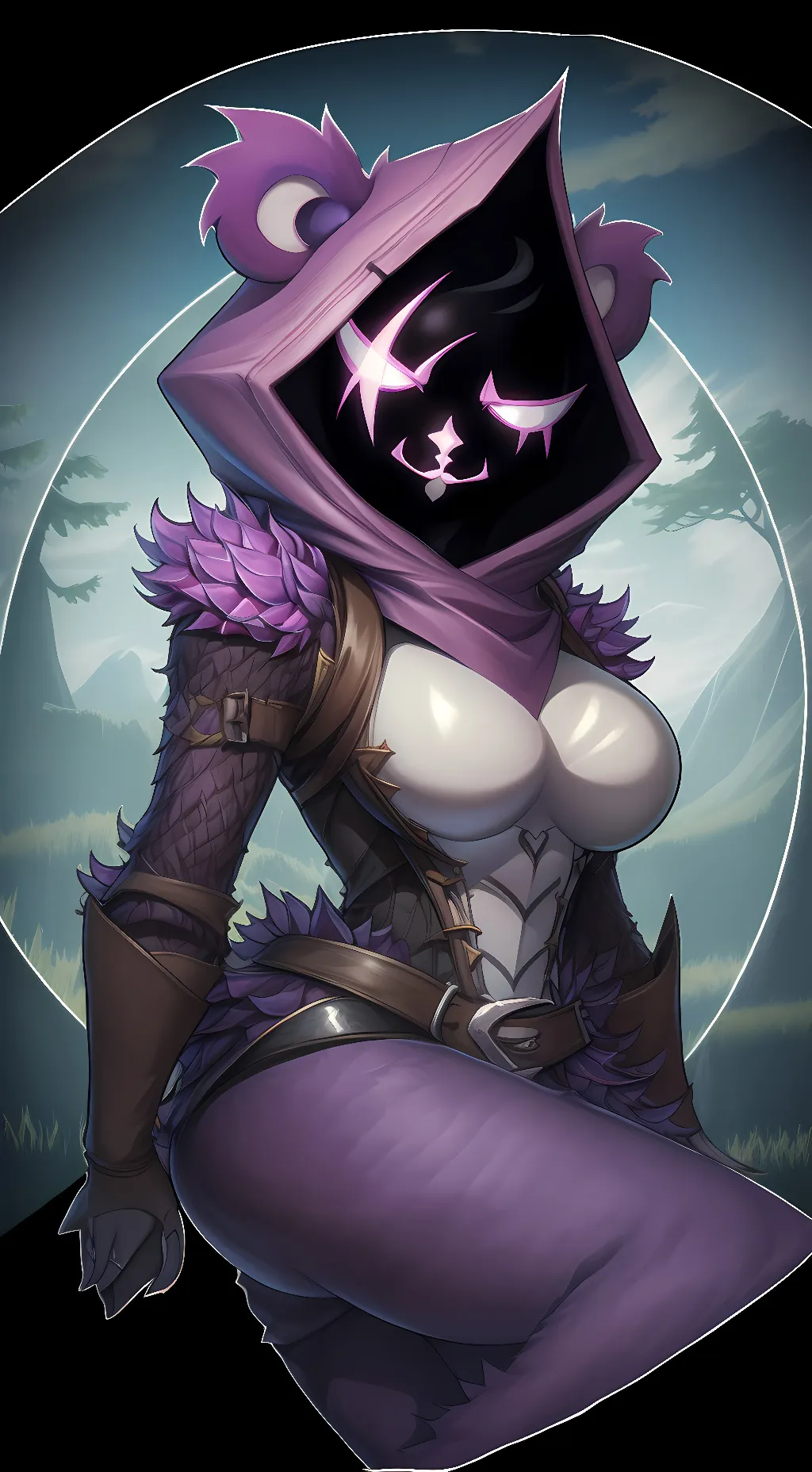 ai character: Raven Team Leader  background