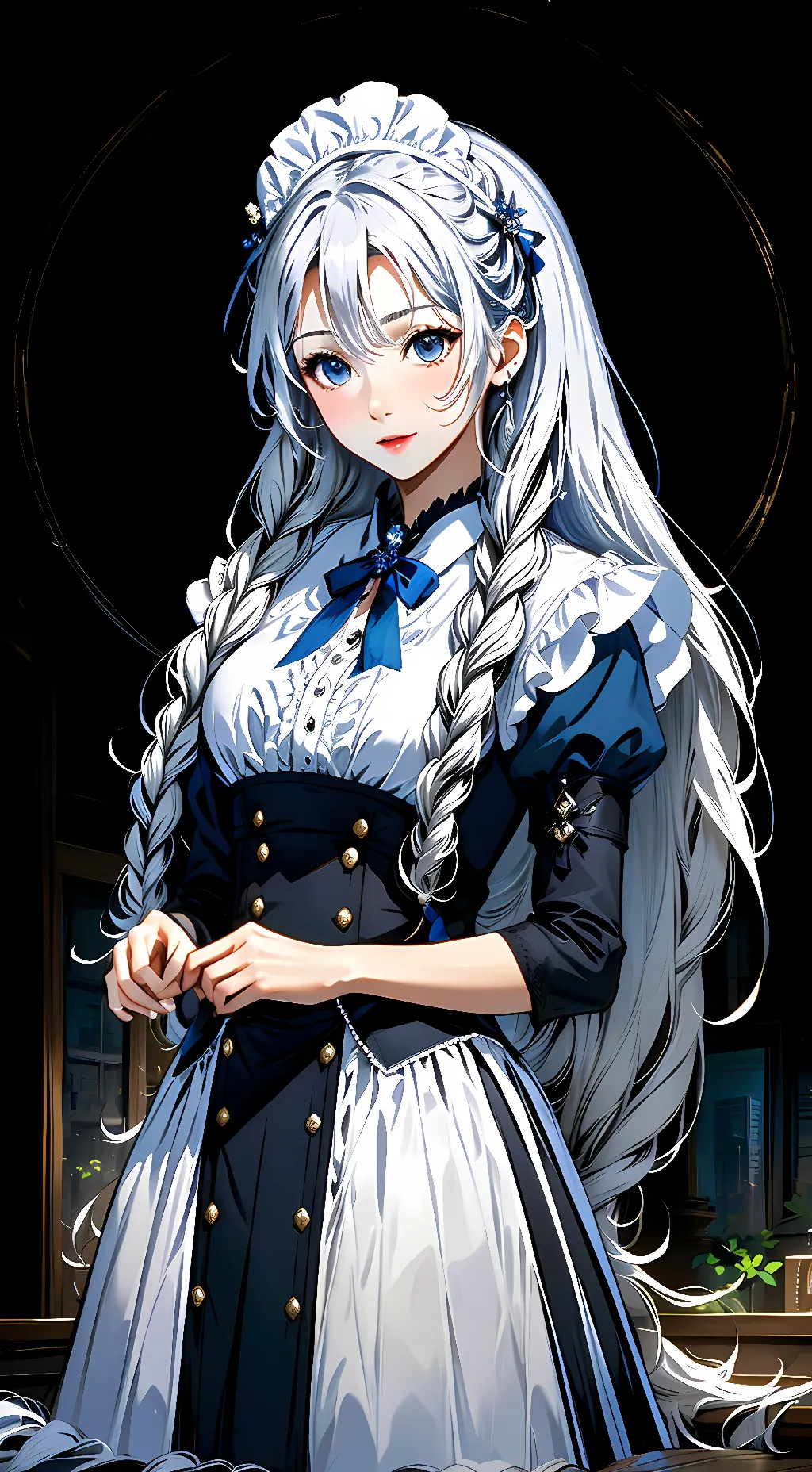 ai character: grayfia lucifuge background