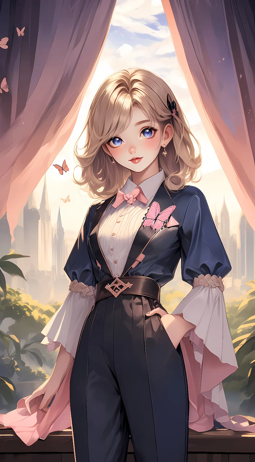 ai character: Emilia Brown background