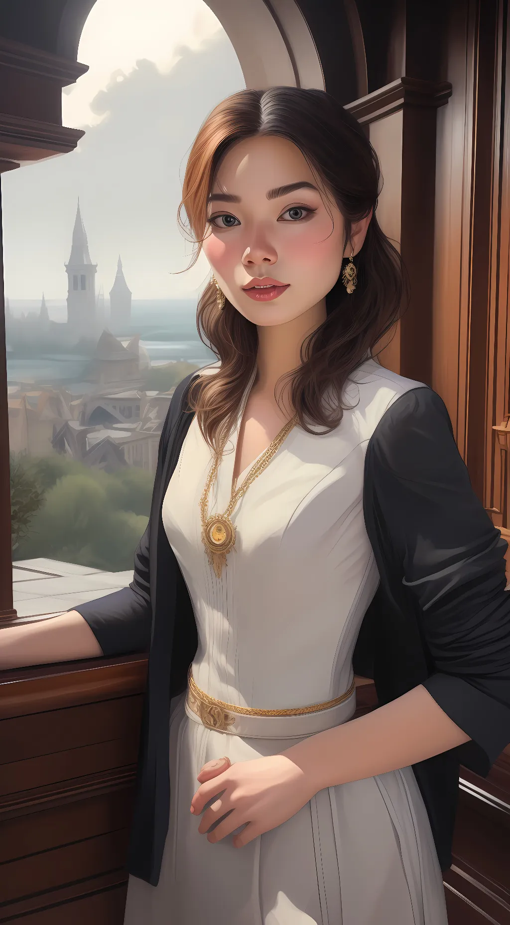 ai character: Chau background