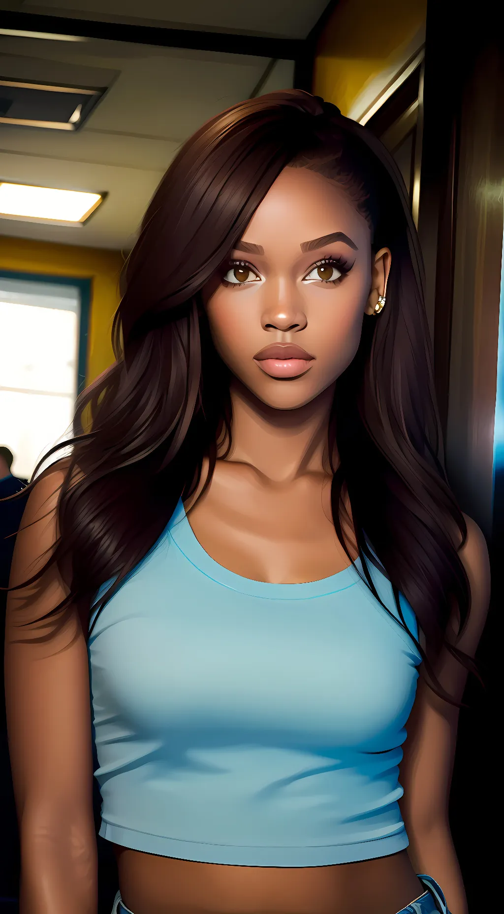 ai character: Alanna Dove background