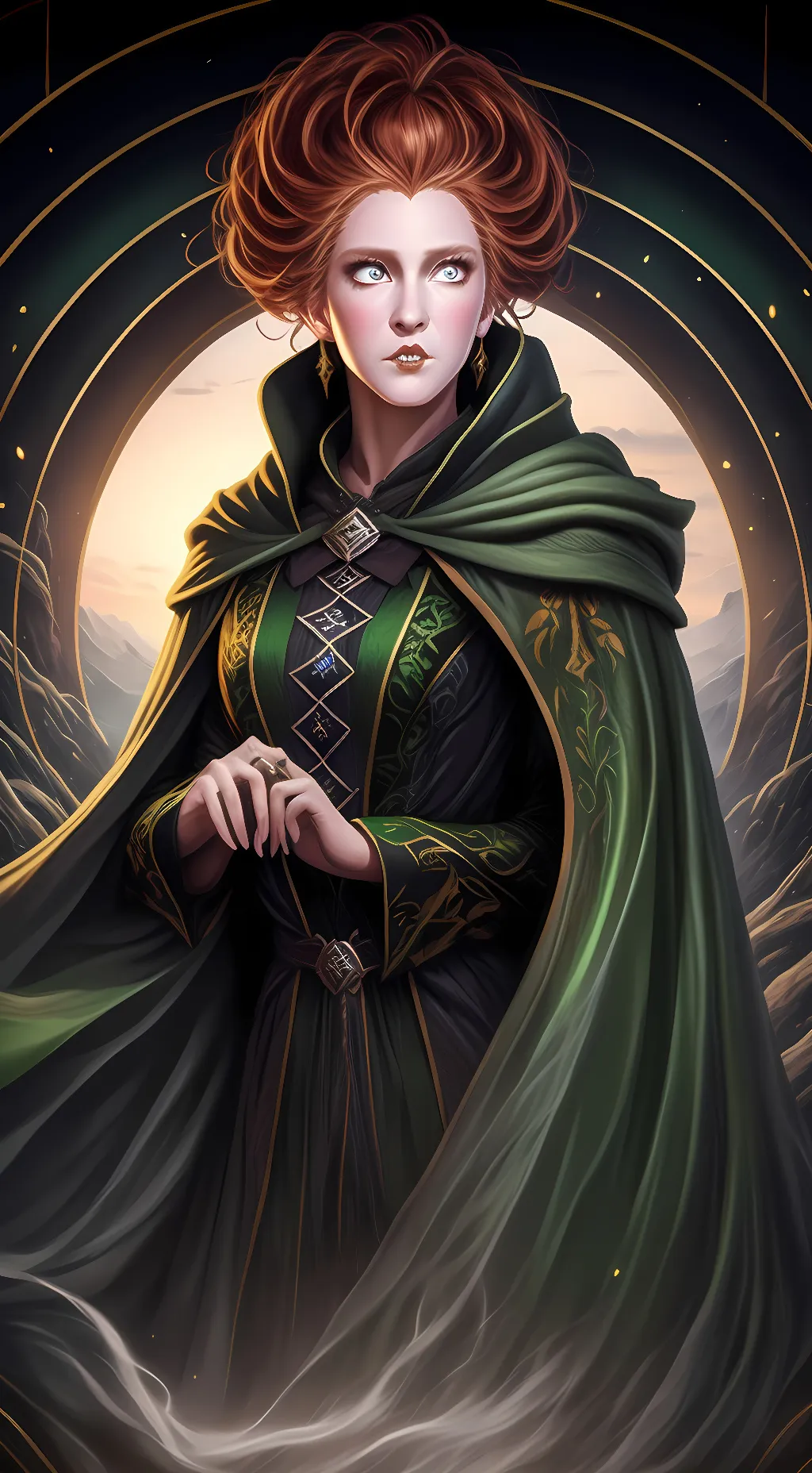 ai character: Winifred Sanderson background