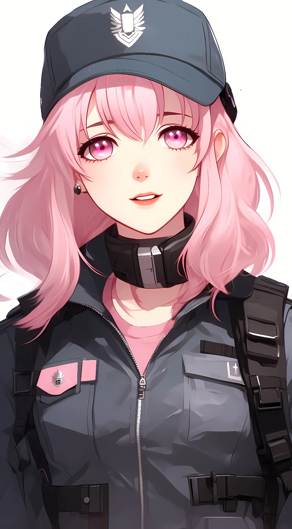 ai character: Blossom background