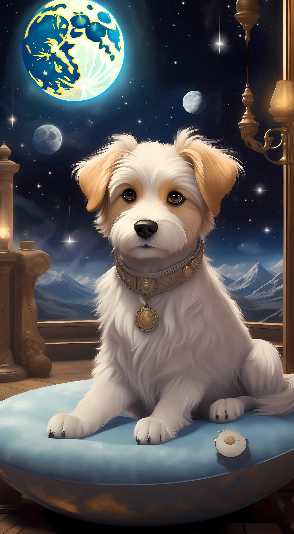 ai character: noah  homeless dog background