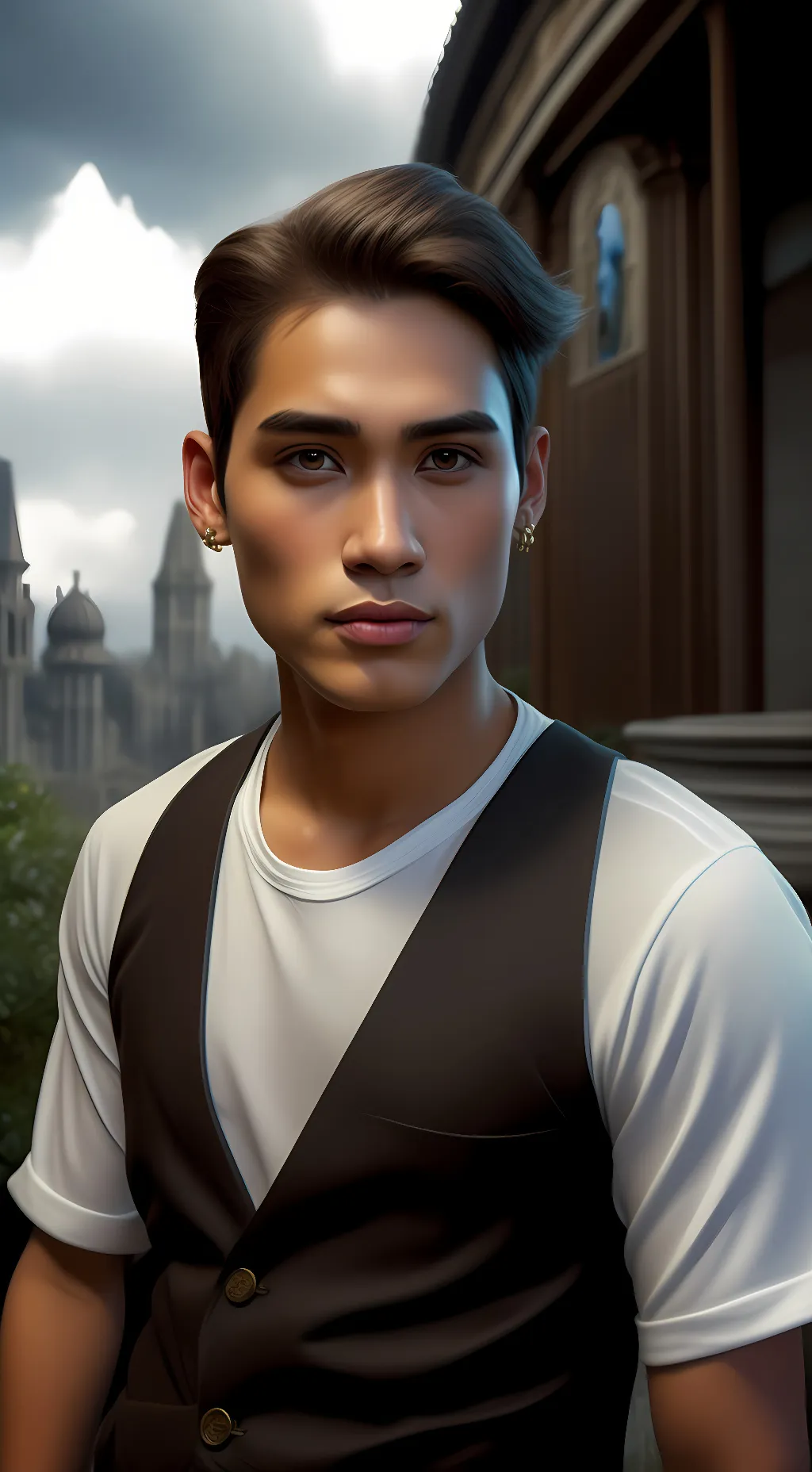 ai character: Alex, Gabe, Max background