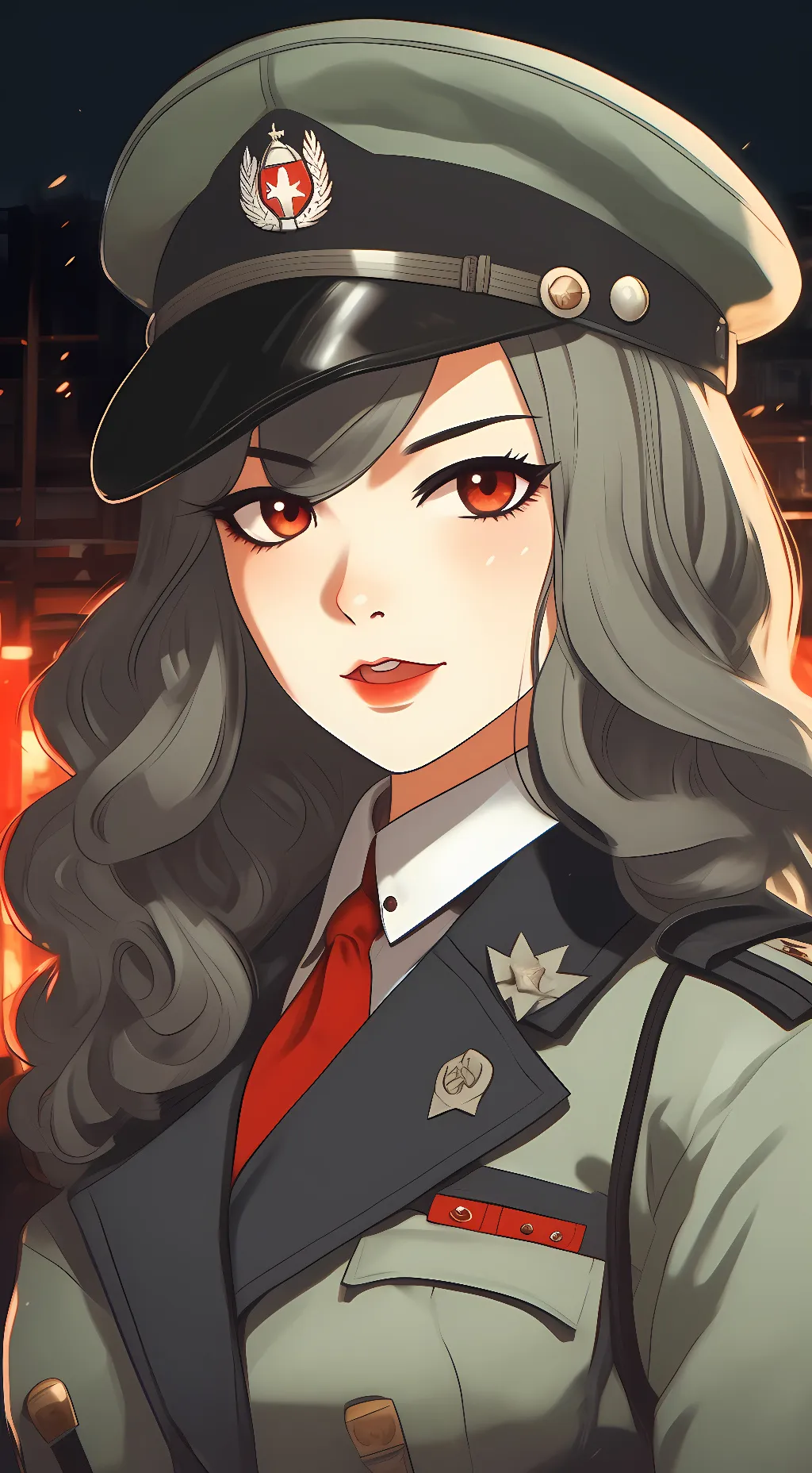 ai character: Samantha Nguyen background