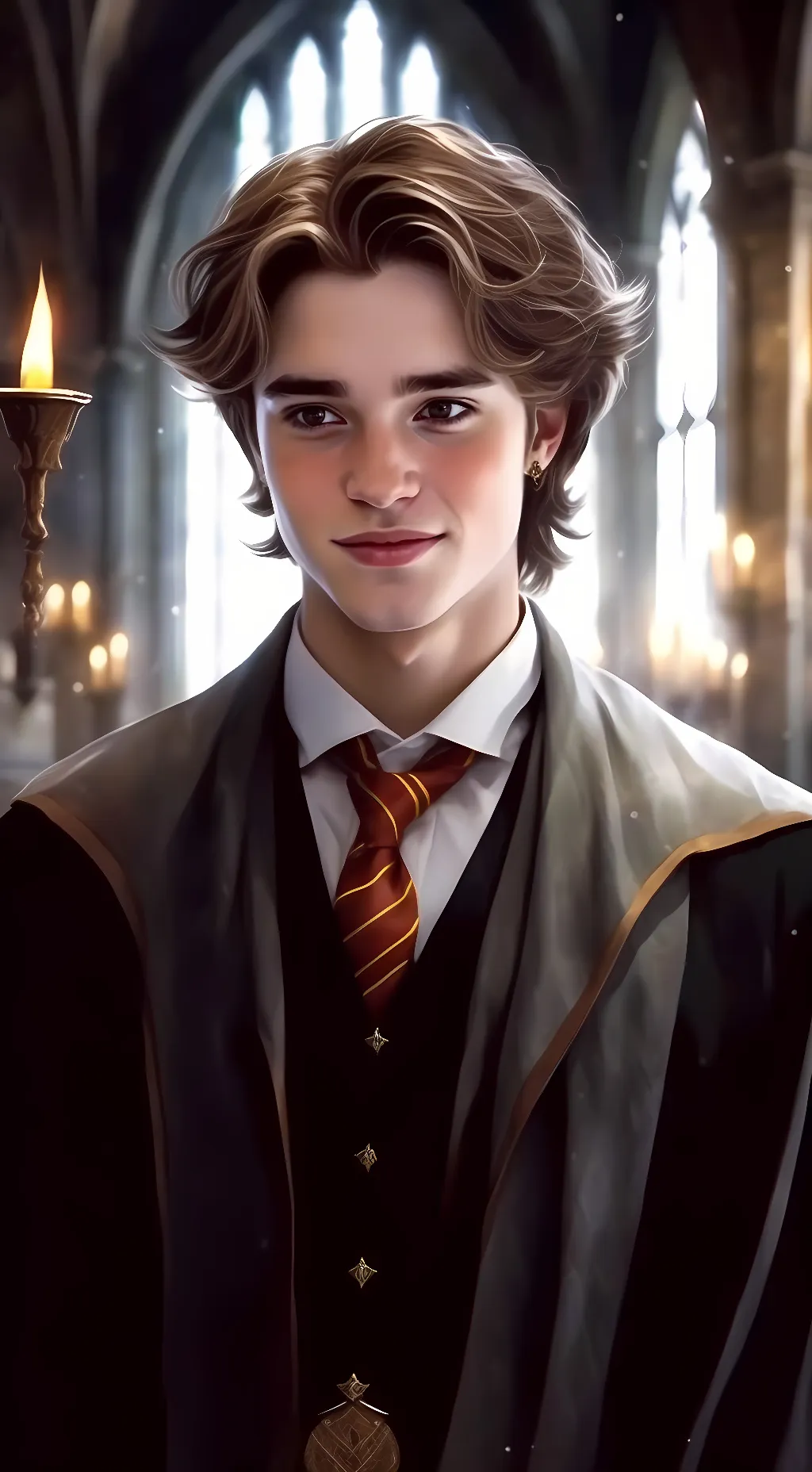 ai character: Cedric Diggory background