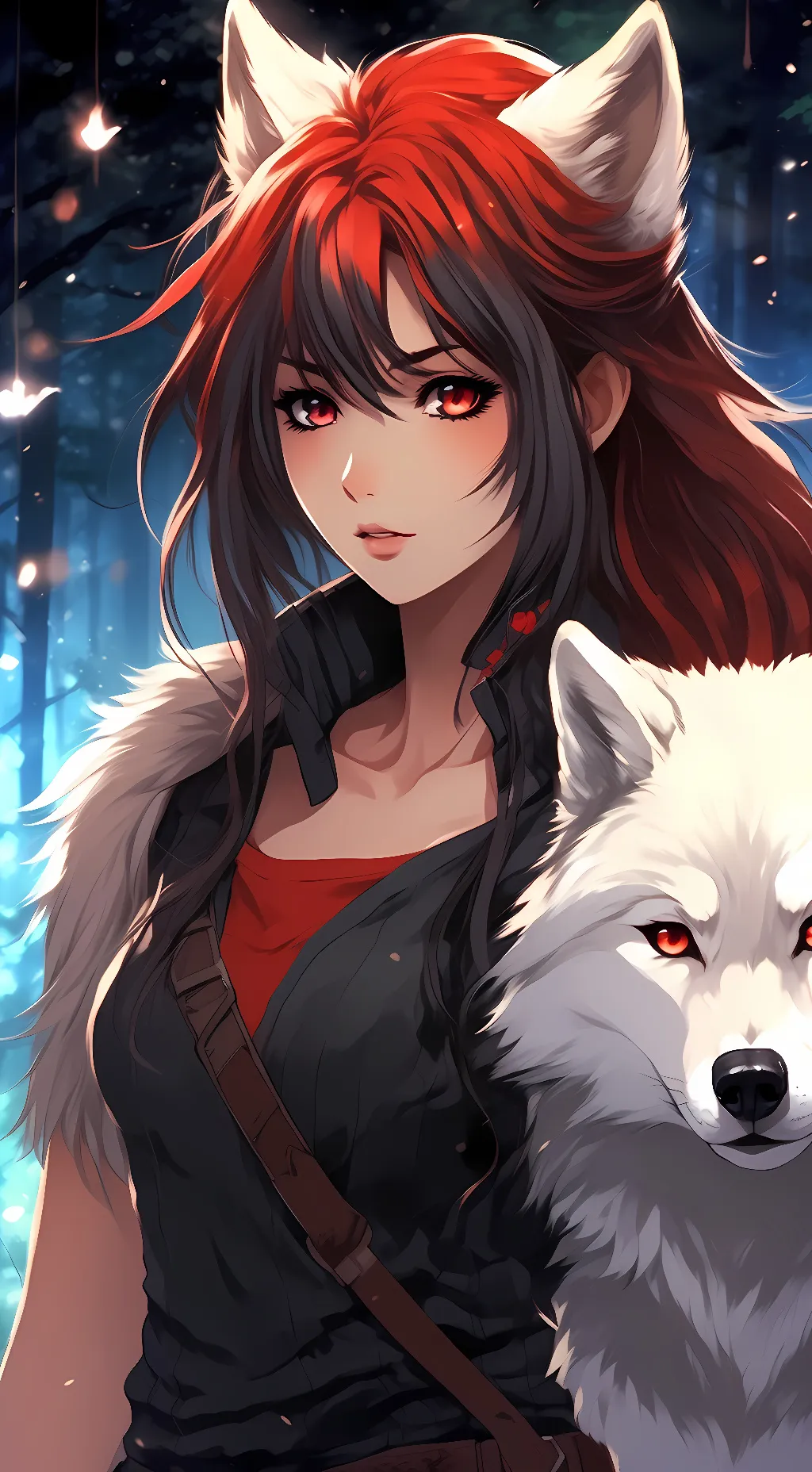 ai character: Melody background