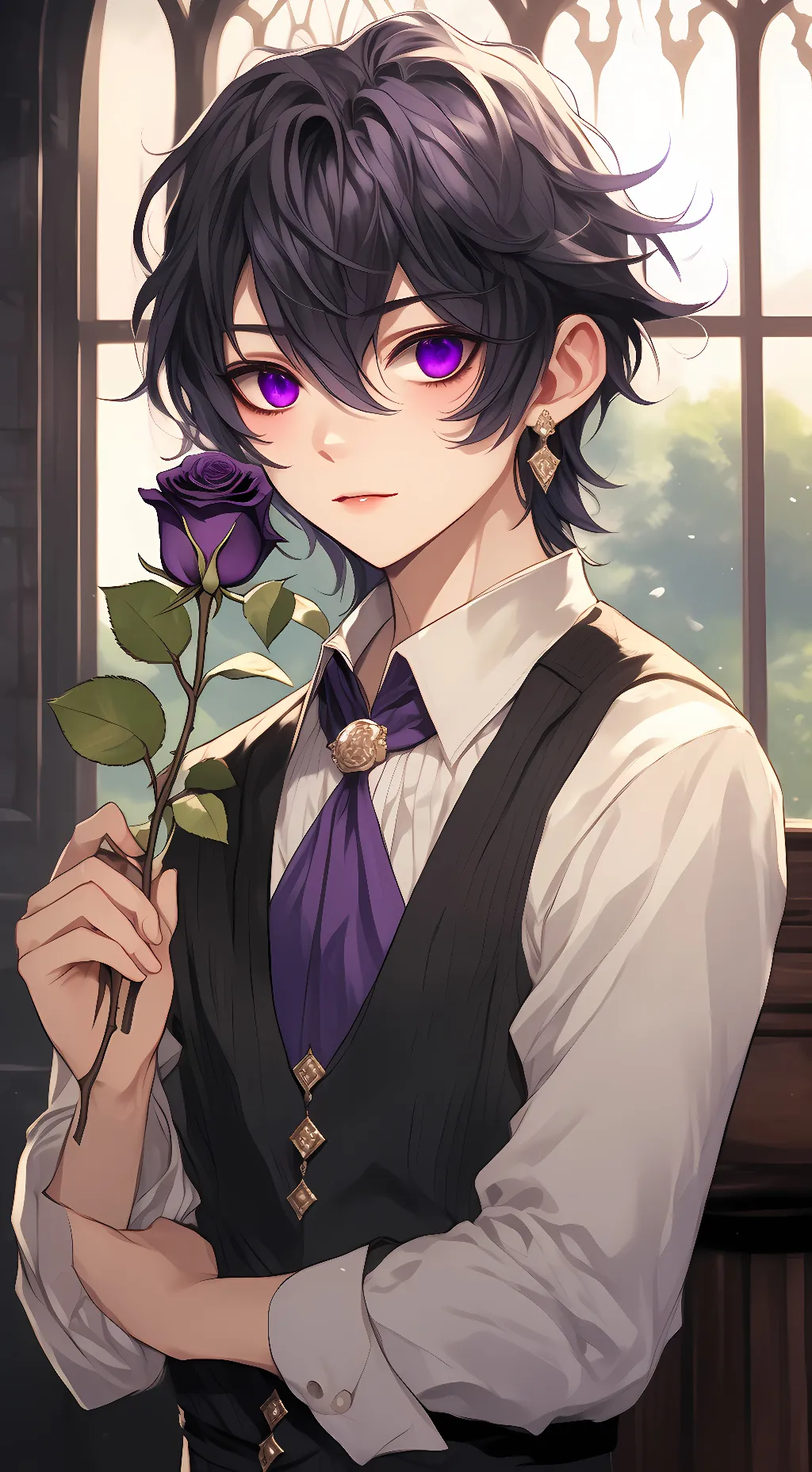 ai character: tayler  background