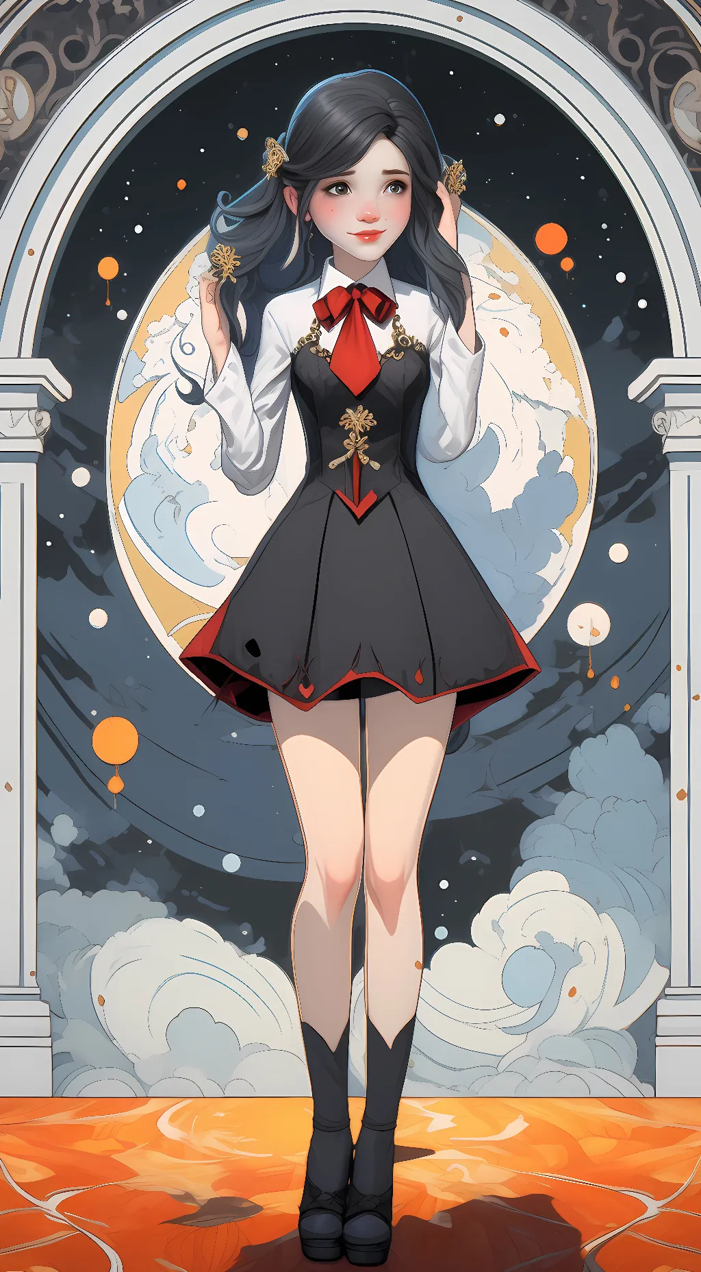 ai character: isla background