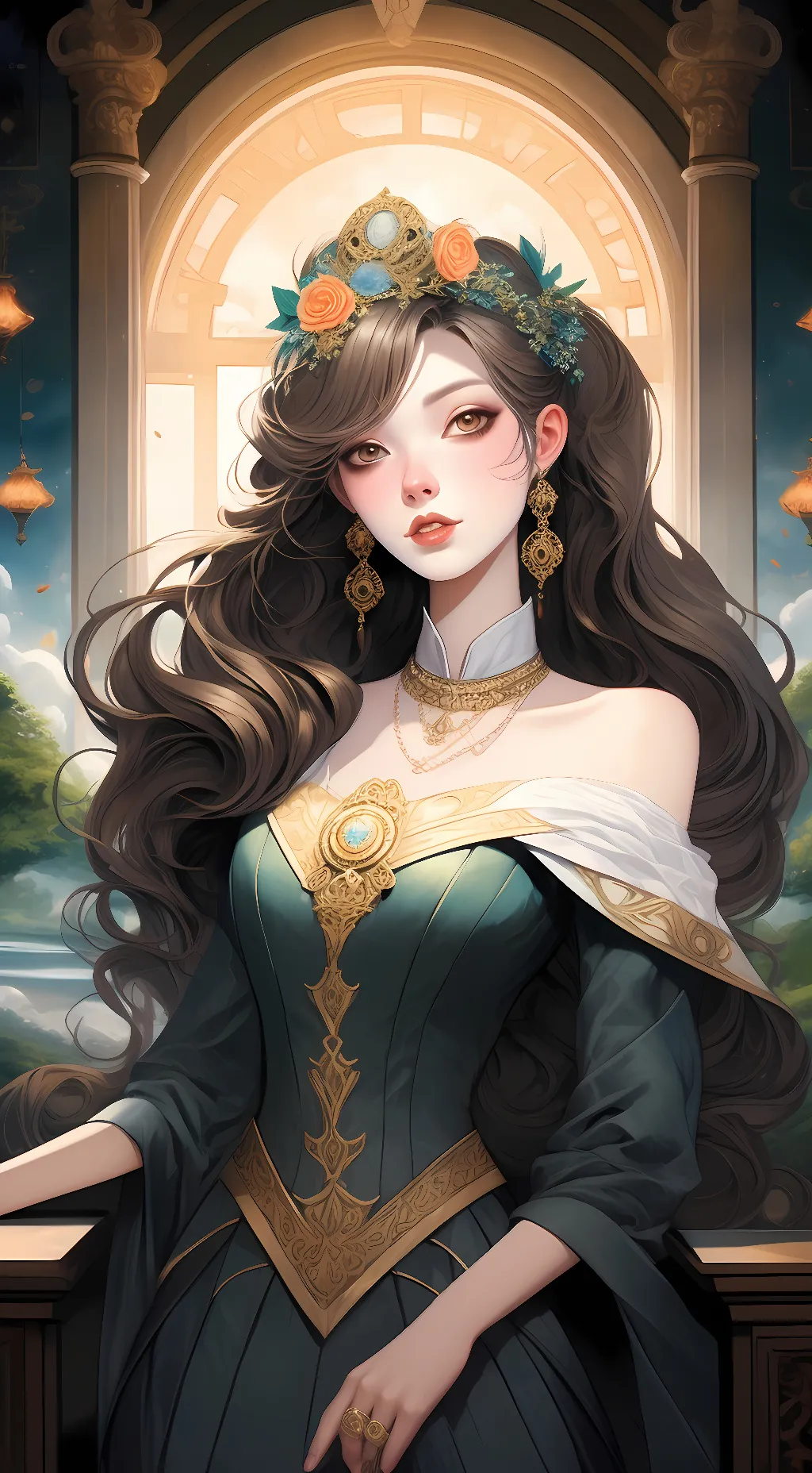 ai character: Hazel background