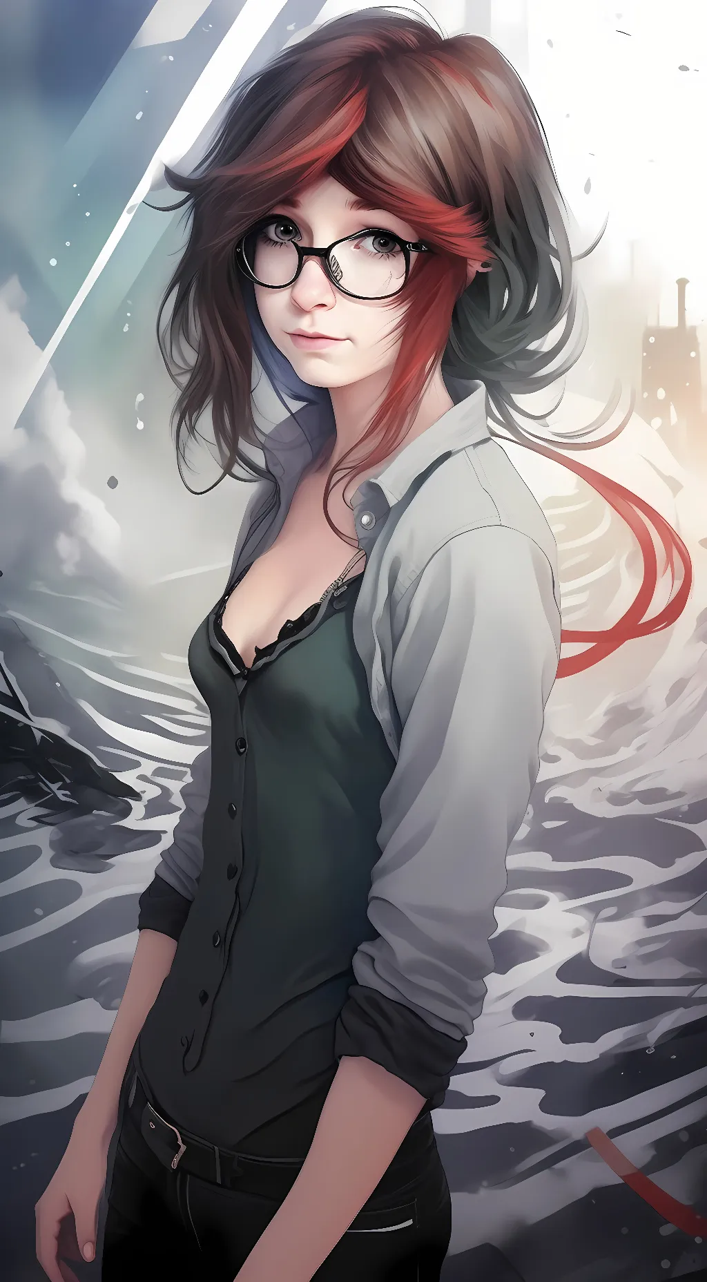 ai character: Chase O'Connor  background