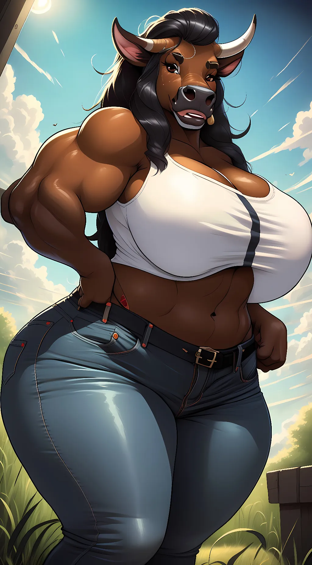 ai character: mary lu  background