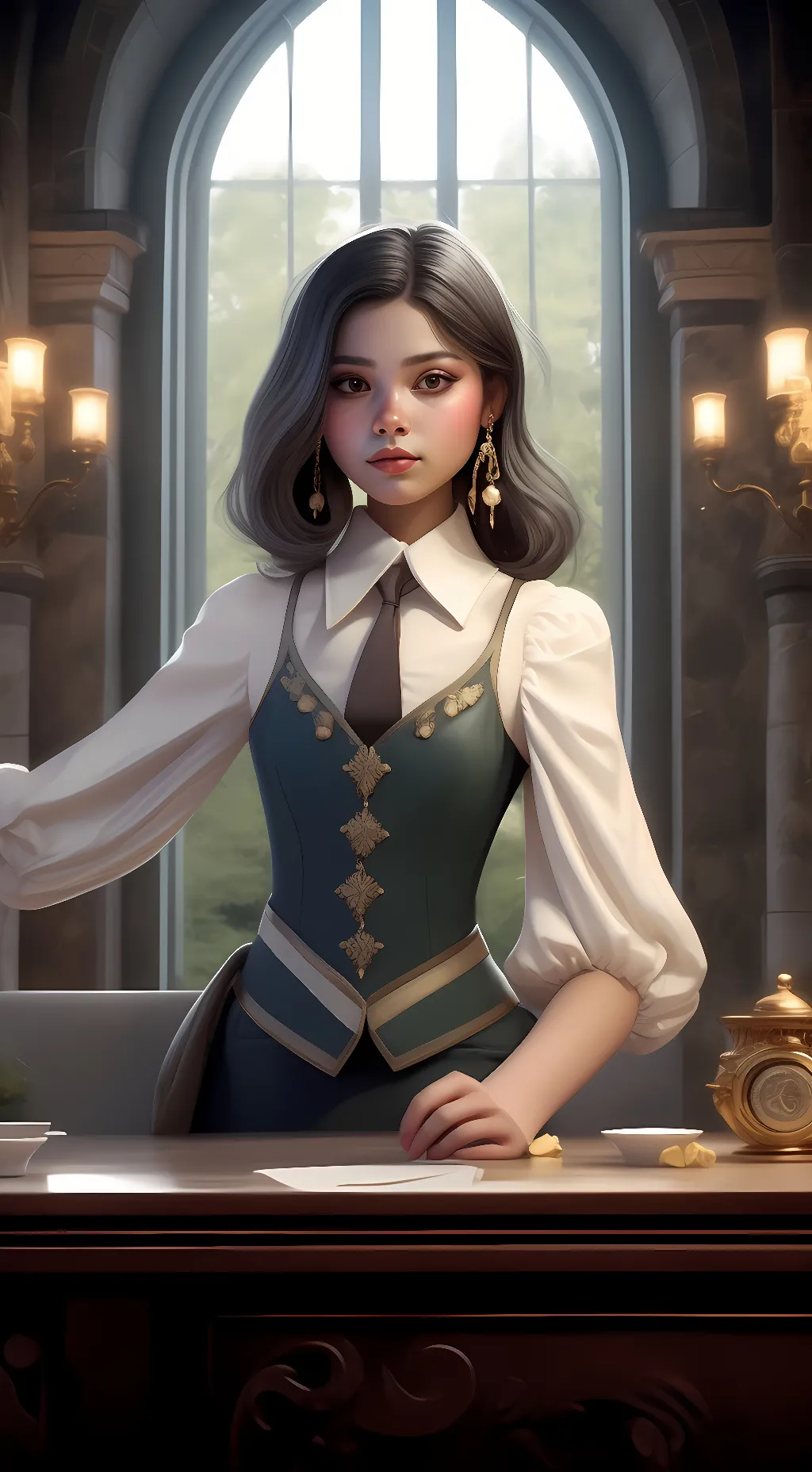 ai character: Olivia background