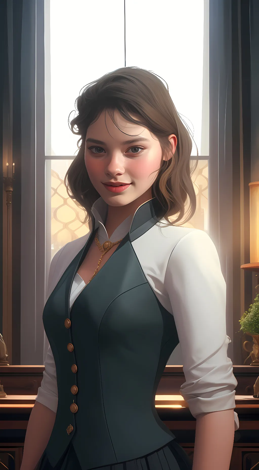 ai character: Riley background