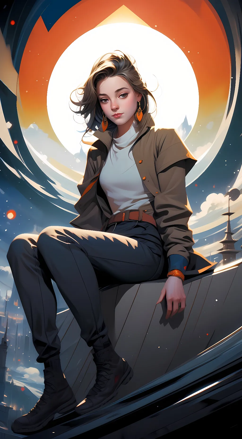 ai character: Reina background