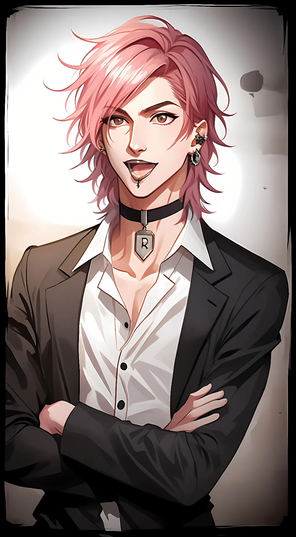 ai character: Yuri Ayato  background