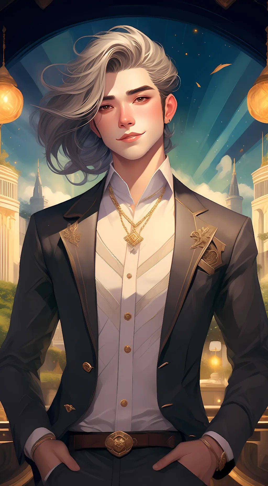 ai character: G background