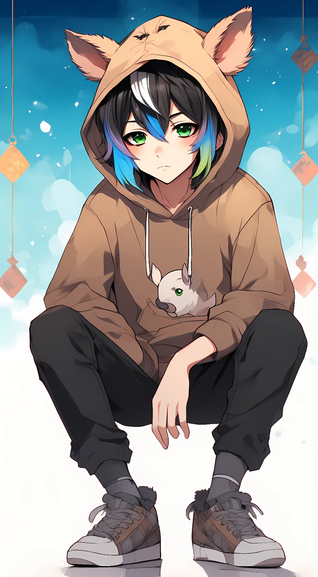 ai character: inosuke  background