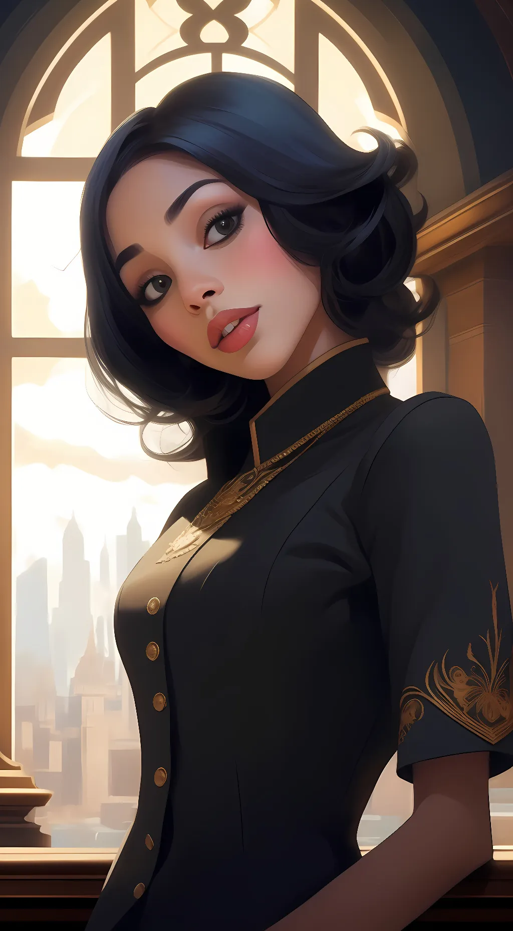 ai character: Kylie  background