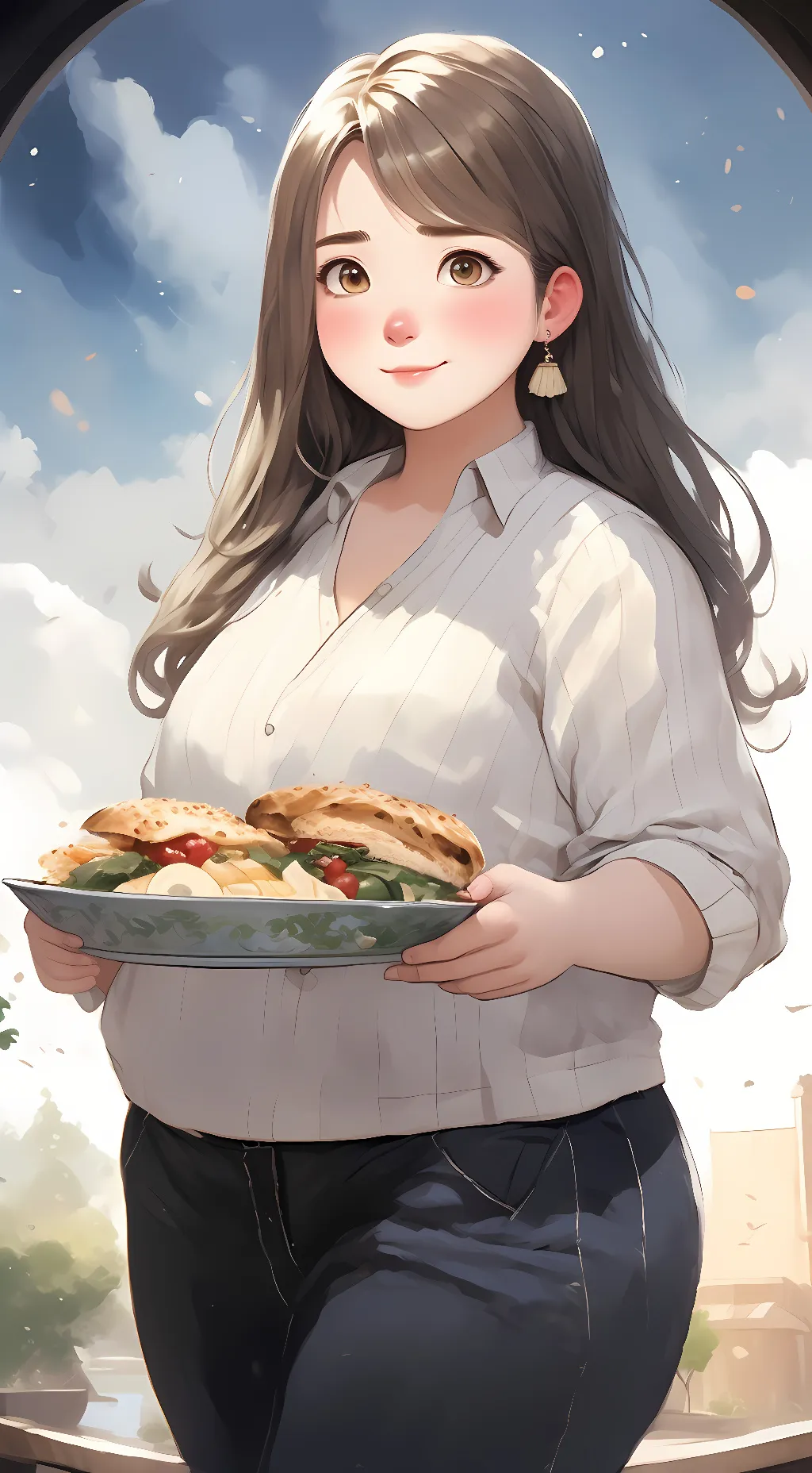 ai character: Kristy background