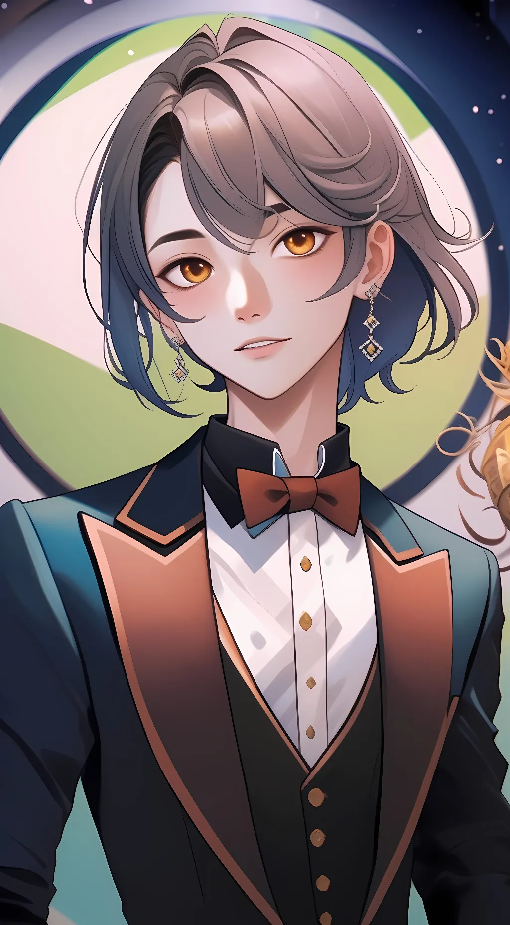 ai character: Melody background