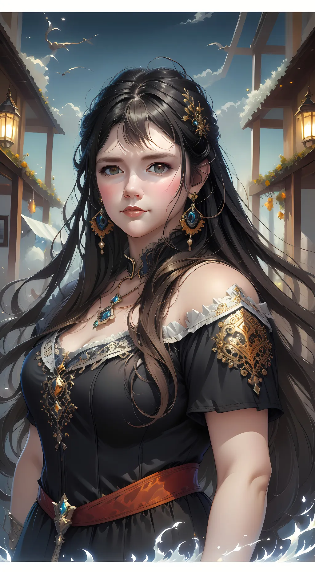 ai character: VictoriaWhiteheart background