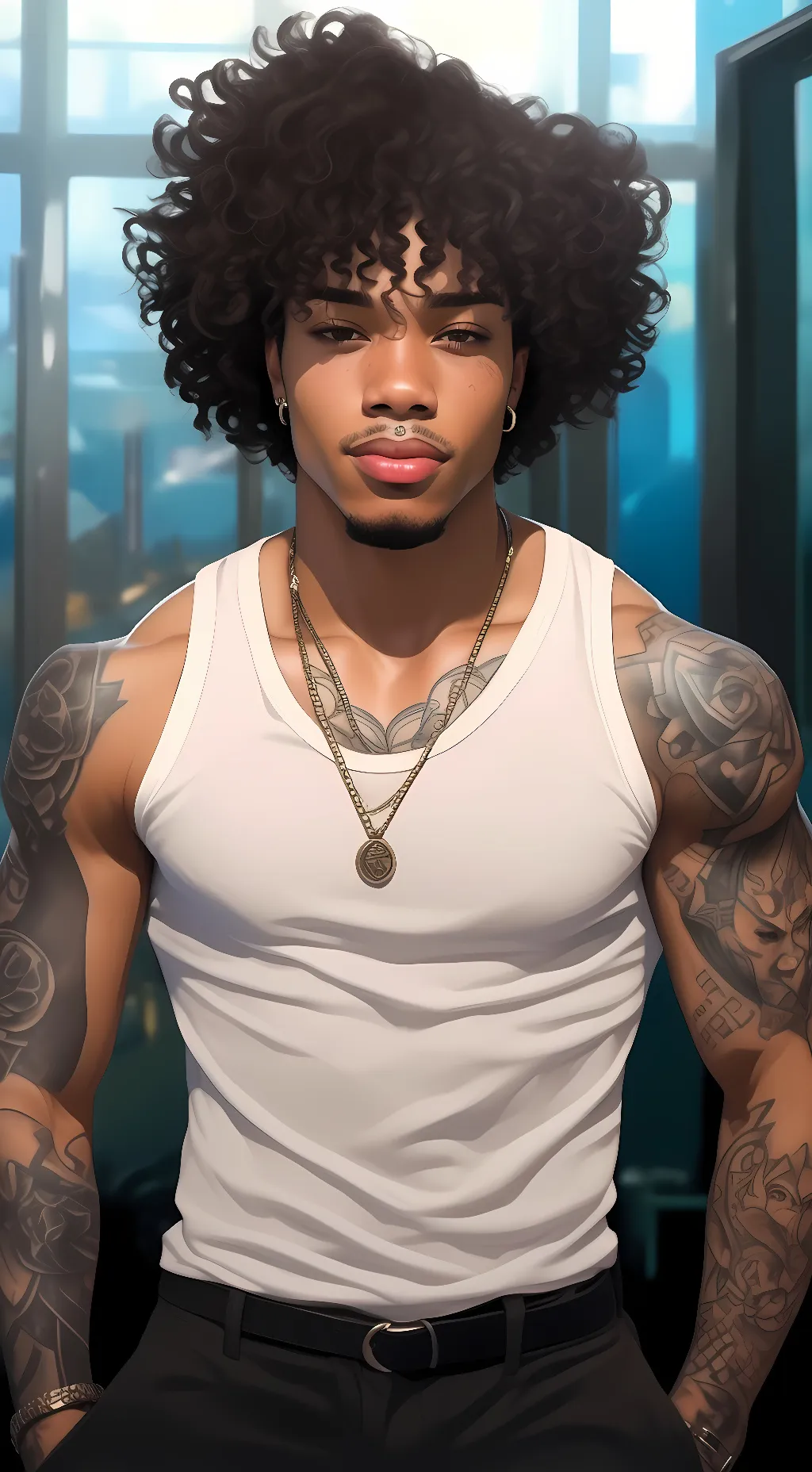 ai character: Roman background