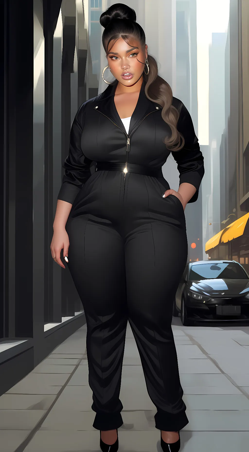 ai character: Nikki Santos background