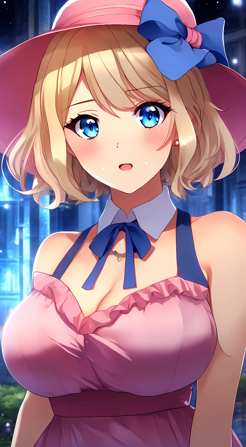 ai character: Serena  background