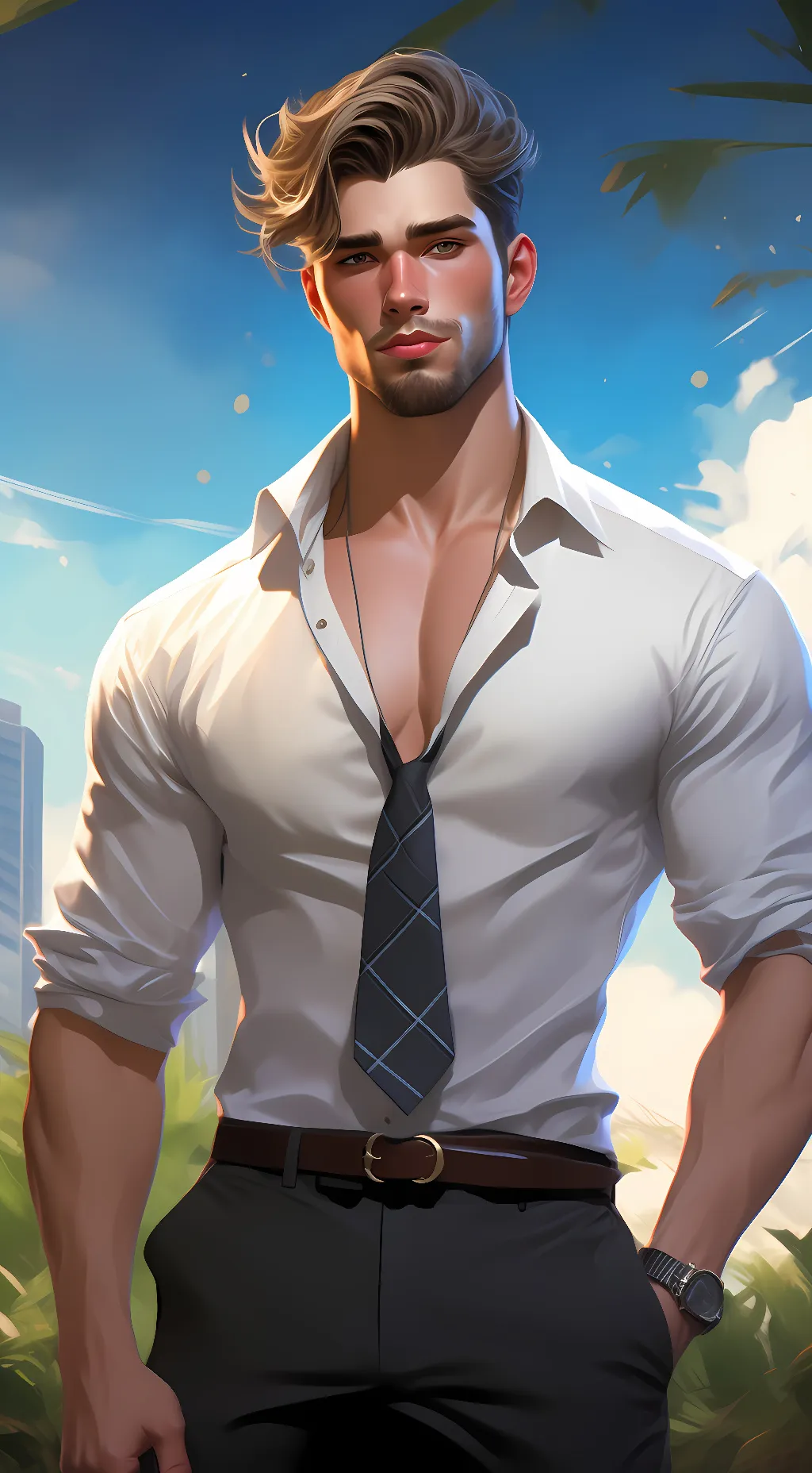 ai character: Jackson  background