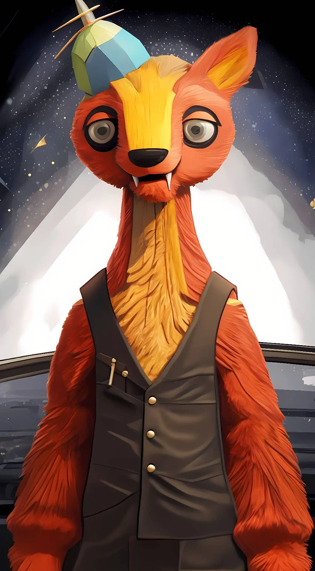 ai character: Willy Weasel background