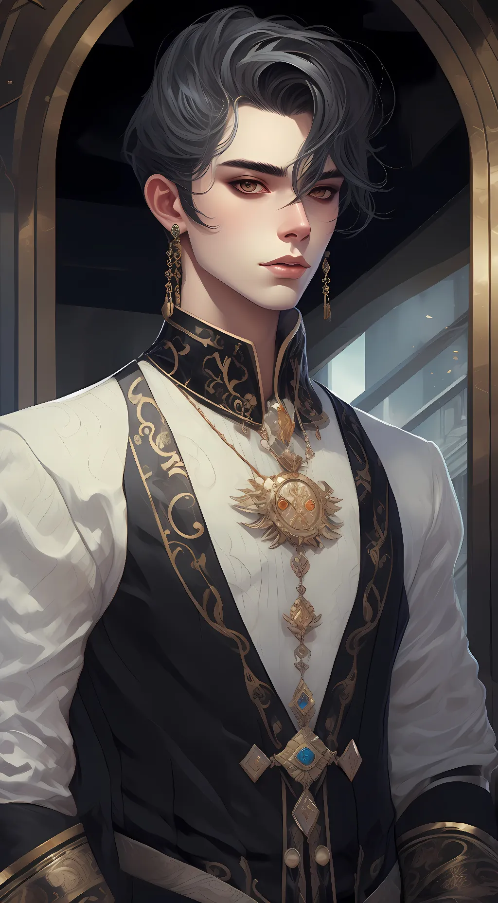 ai character: William Smith background